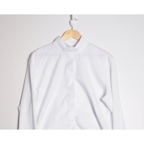 Elation Platinum Womens 42 Equestrian Riding Shirt White - Picture 2 of 9